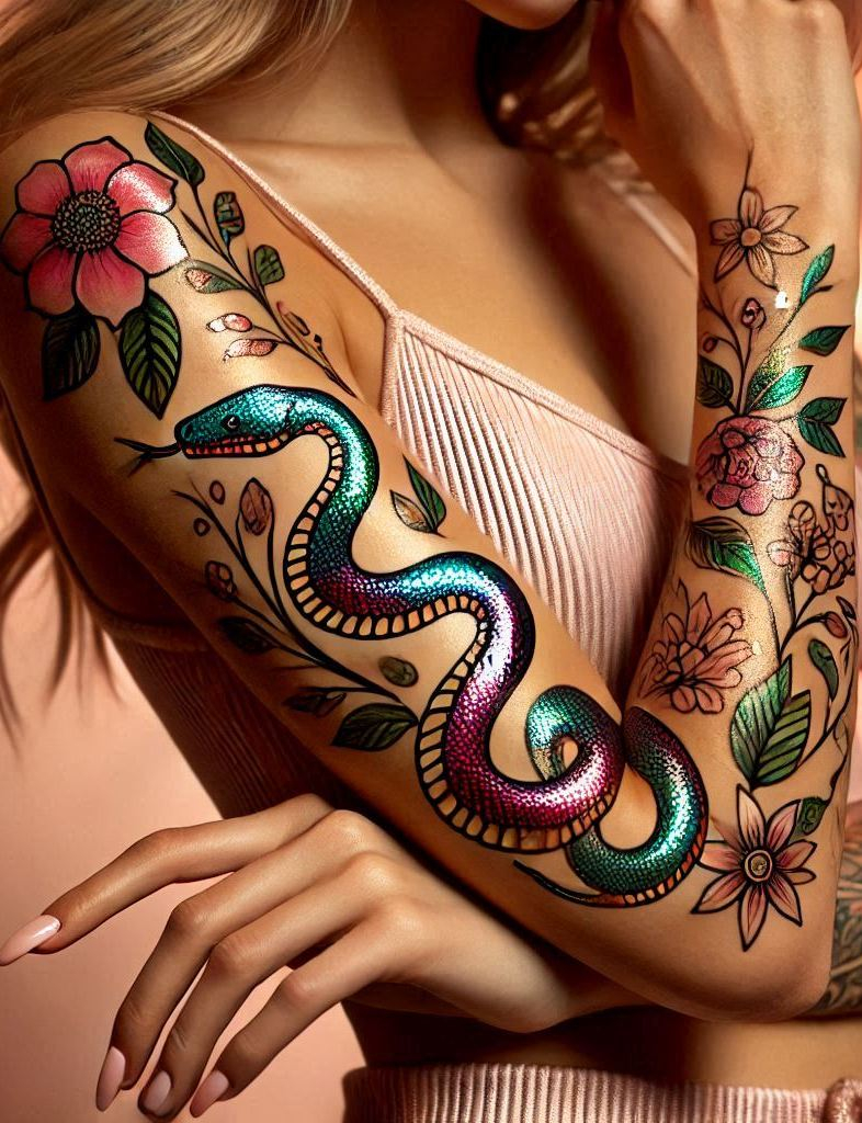 Stunning Reptile Tattoos: 88 Designs That Will Hypnotize | Pocoko Add a twist of mystery to your style with a snake tattoo. Perfect for those who love unique and powerful designs!