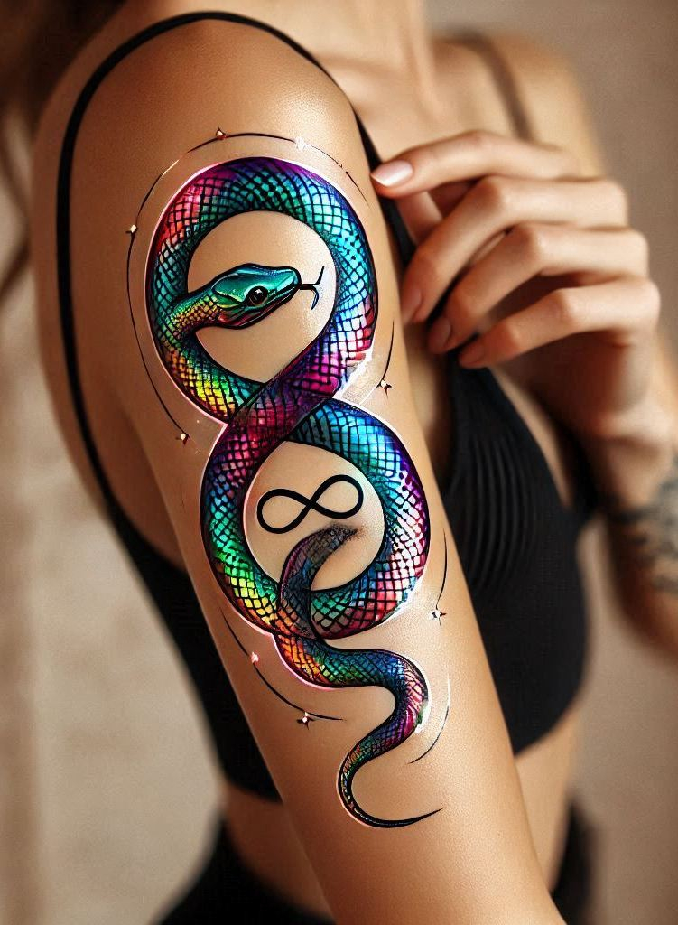 Stunning Reptile Tattoos: 88 Designs That Will Hypnotize | Pocoko Showcase your strength and resilience with a snake tattoo. Perfect for those who embrace change and transformation!