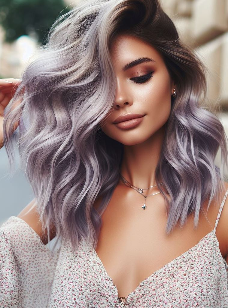 Why settle for ordinary when you can have ashy lavender hair? This dreamy shade adds a soft, mystical touch to your look. Hair Color Inspirations