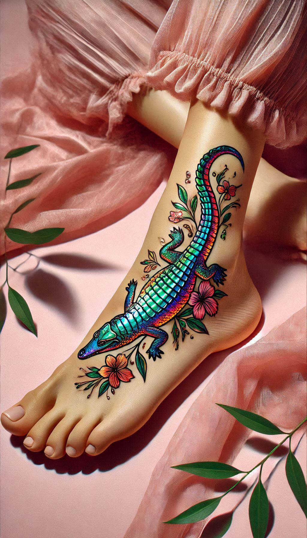 Reptile Tattoo Ideas: Fiercely Unforgettable Art | Pocoko Let your tattoo do the talking with a crocodile design. Perfect for those who aren't afraid to embrace their wild side!