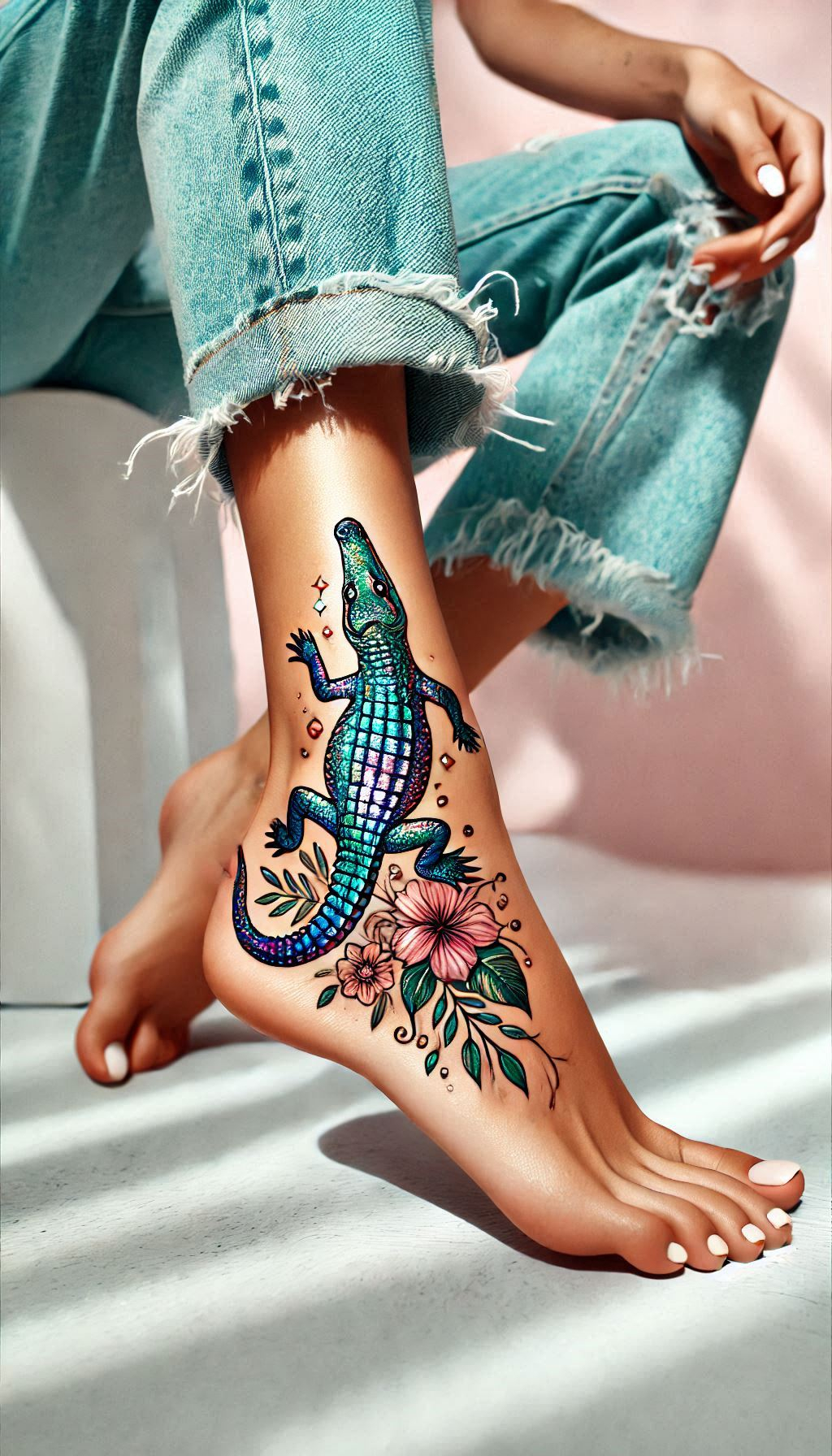 Reptile Tattoo Ideas: Fiercely Unforgettable Art | Pocoko Crocodile tattoos are all about strength and power. Get inked with a design that shows off your fierce side!