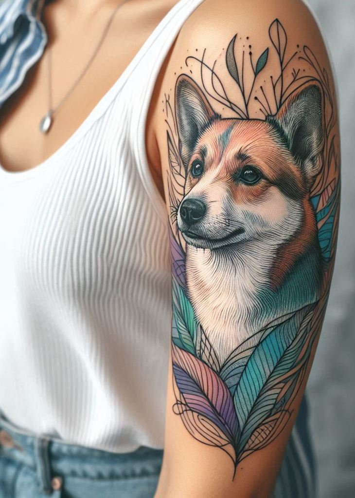Furever Faithful: 70+ Dog Tattoos That Are Woof-Worthy! | Pocoko If you think diamonds are a girl’s best friend, you haven’t seen these dog tattoos yet!