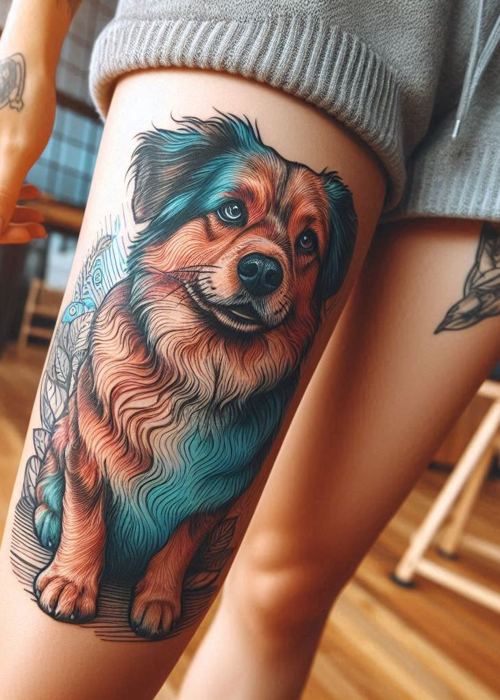 Furever Faithful: 70+ Dog Tattoos That Are Woof-Worthy! | Pocoko If you think your dog is your soulmate, why not make it official? These dog tattoos for girls are the perfect way to keep your four-legged friend close – no leash required.