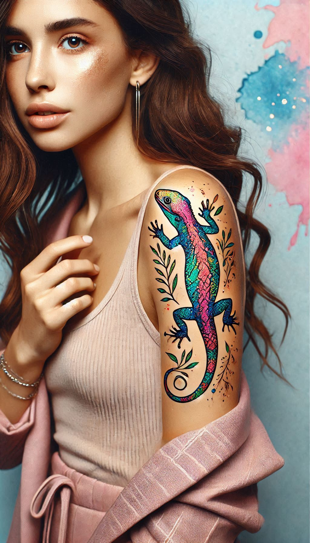 Reptile Tattoo Ideas: Fiercely Unforgettable Art | Pocoko Lizard tattoos: where nature meets art. Get ready to embrace your wild side with these incredible designs!