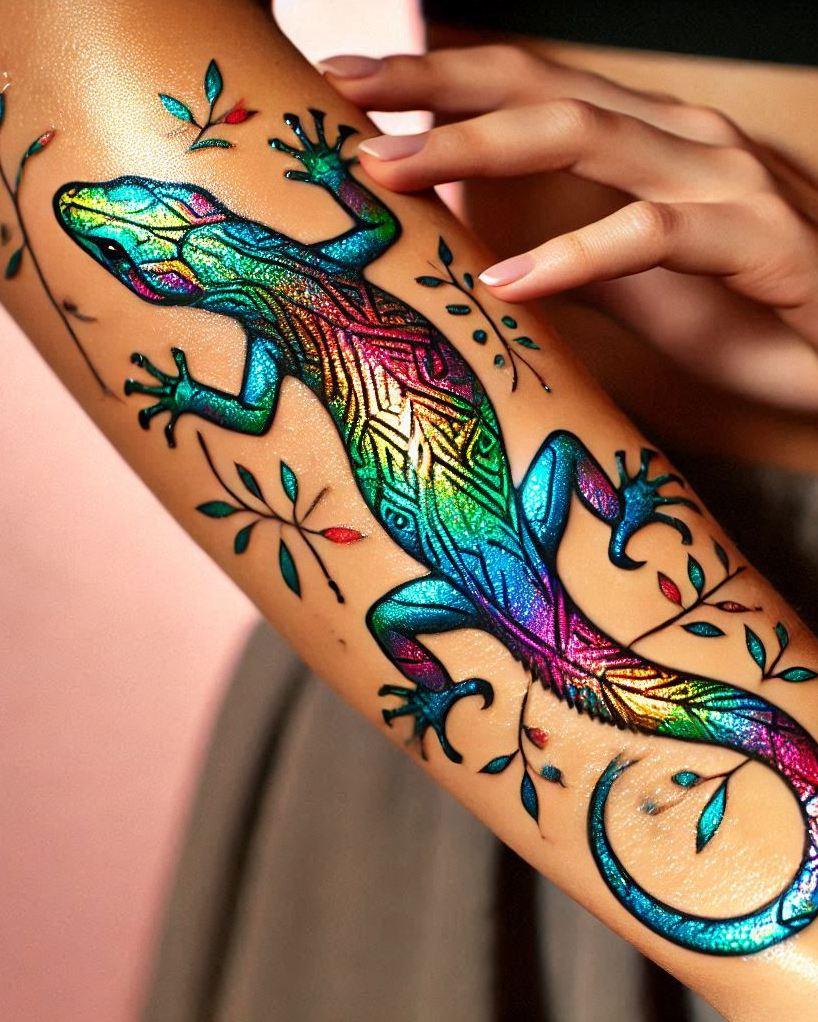 Reptile Tattoo Ideas: Fiercely Unforgettable Art | Pocoko Looking for a tattoo that’s out of the ordinary? Lizard-themed ink is your answer. Unique, bold, and undeniably cool!