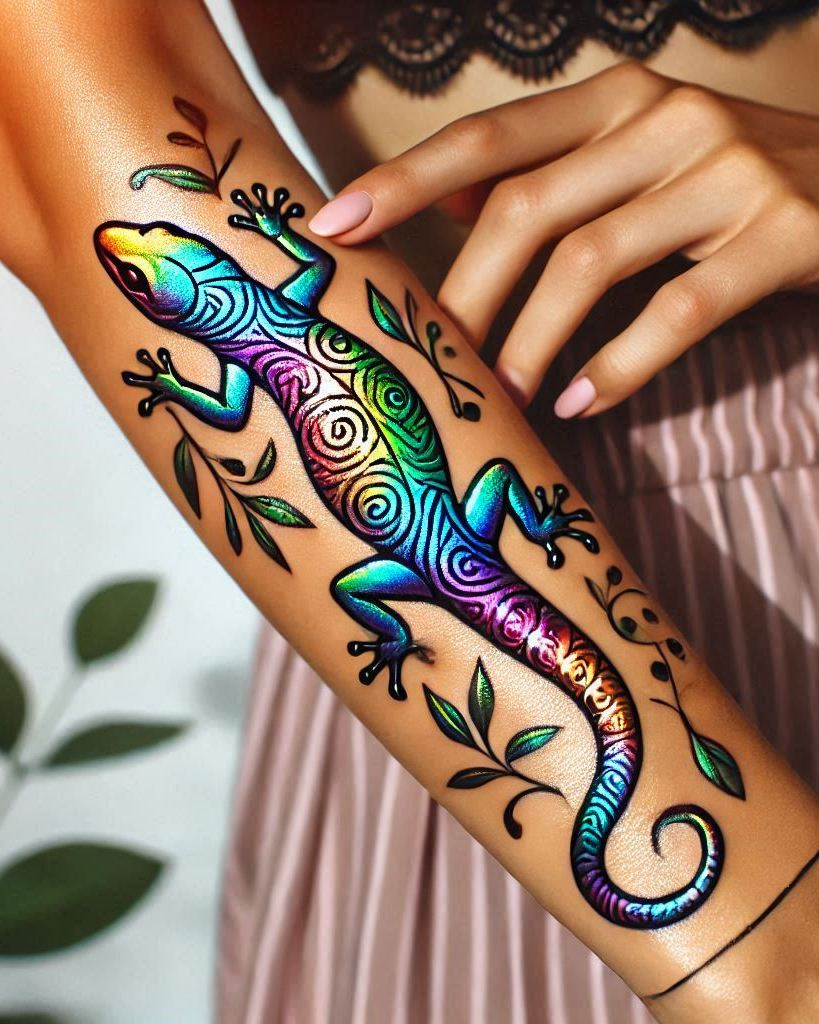 Reptile Tattoo Ideas: Fiercely Unforgettable Art | Pocoko Show off your adventurous side with a lizard tattoo. These designs are perfect for those who love to stand out!