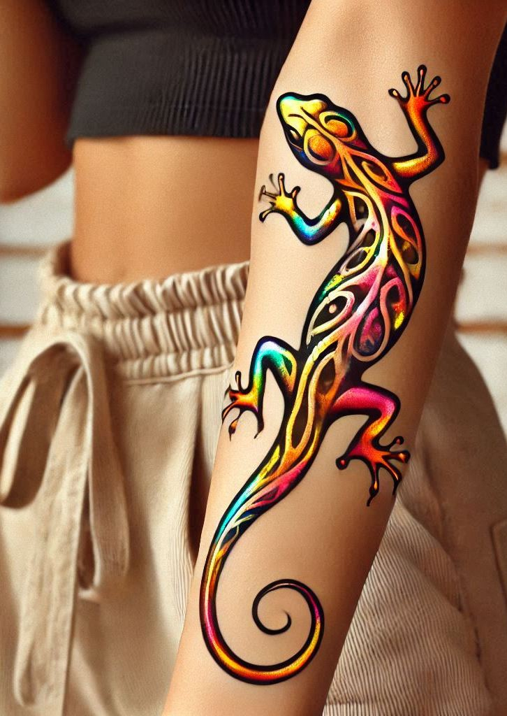 Reptile Tattoo Ideas: Fiercely Unforgettable Art | Pocoko Transform your skin with a lizard-themed tattoo. Perfect for those who love the exotic and the extraordinary!