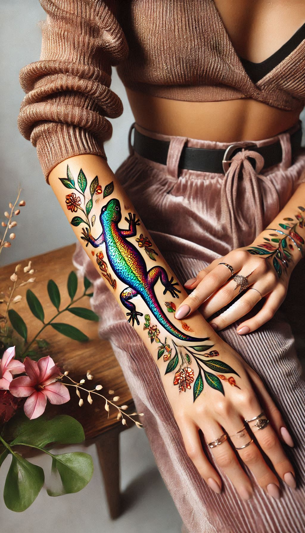 Reptile Tattoo Ideas: Fiercely Unforgettable Art | Pocoko Lizard tattoos: the ultimate way to show off your love for nature and art. Bold, beautiful, and incredibly cool!