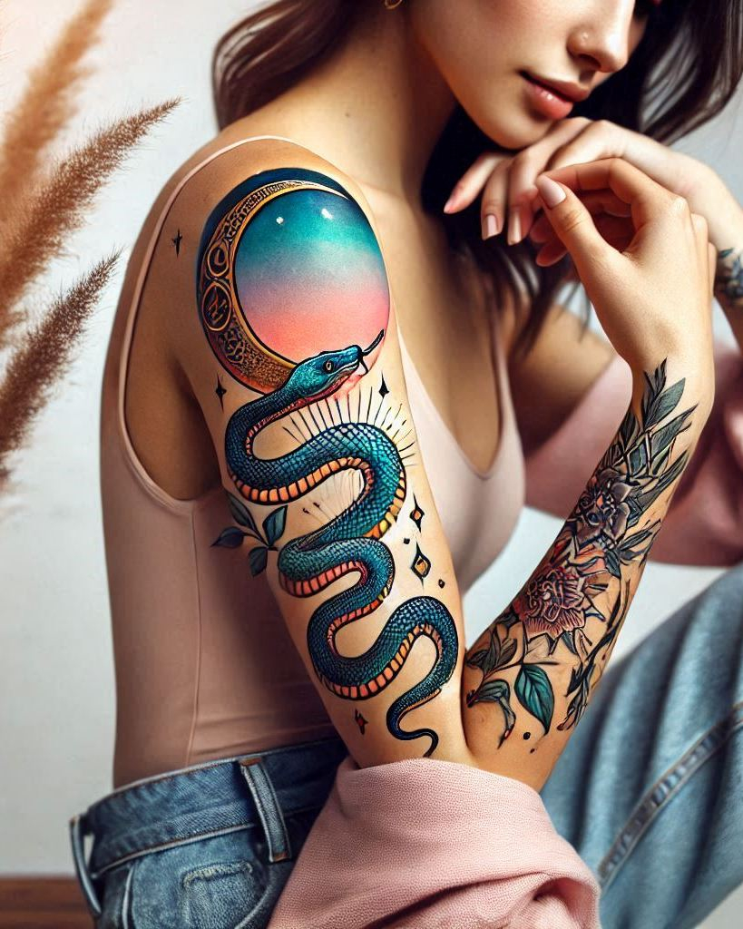 Reptile Tattoo Ideas: Fiercely Unforgettable Art | Pocoko These snake tattoo ideas are so good, they're almost venomous (in a good way, of course). Get ready to be bitten by inspiration.