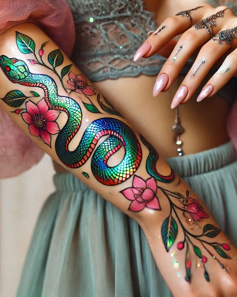 Reptile Tattoo Ideas: Fiercely Unforgettable Art | Pocoko Add a touch of the exotic to your tattoo collection with a snake design. Elegant, intricate, and full of character!