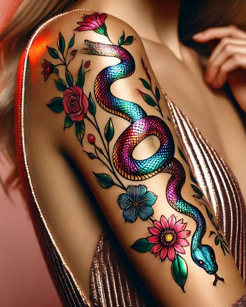 Reptile Tattoo Ideas: Fiercely Unforgettable Art | Pocoko Slither into something stylish with a snake-inspired tattoo. Perfect for those who love the mysterious and the bold!