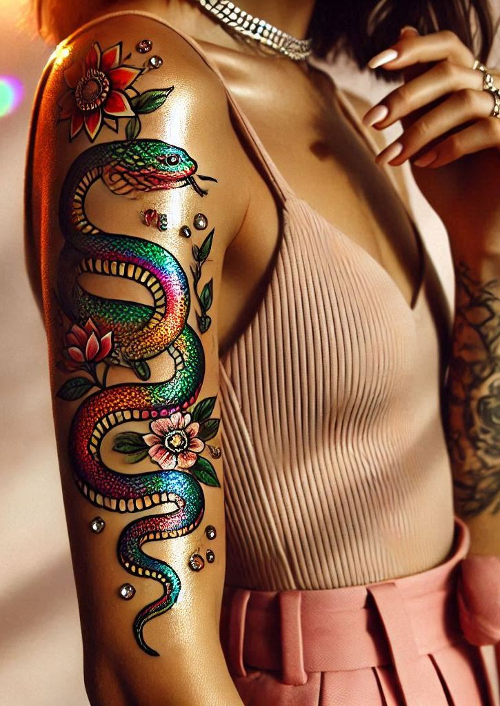 Reptile Tattoo Ideas: Fiercely Unforgettable Art | Pocoko Slither into stunning ink with a snake-inspired tattoo. These designs are perfect for showing off your inner strength!