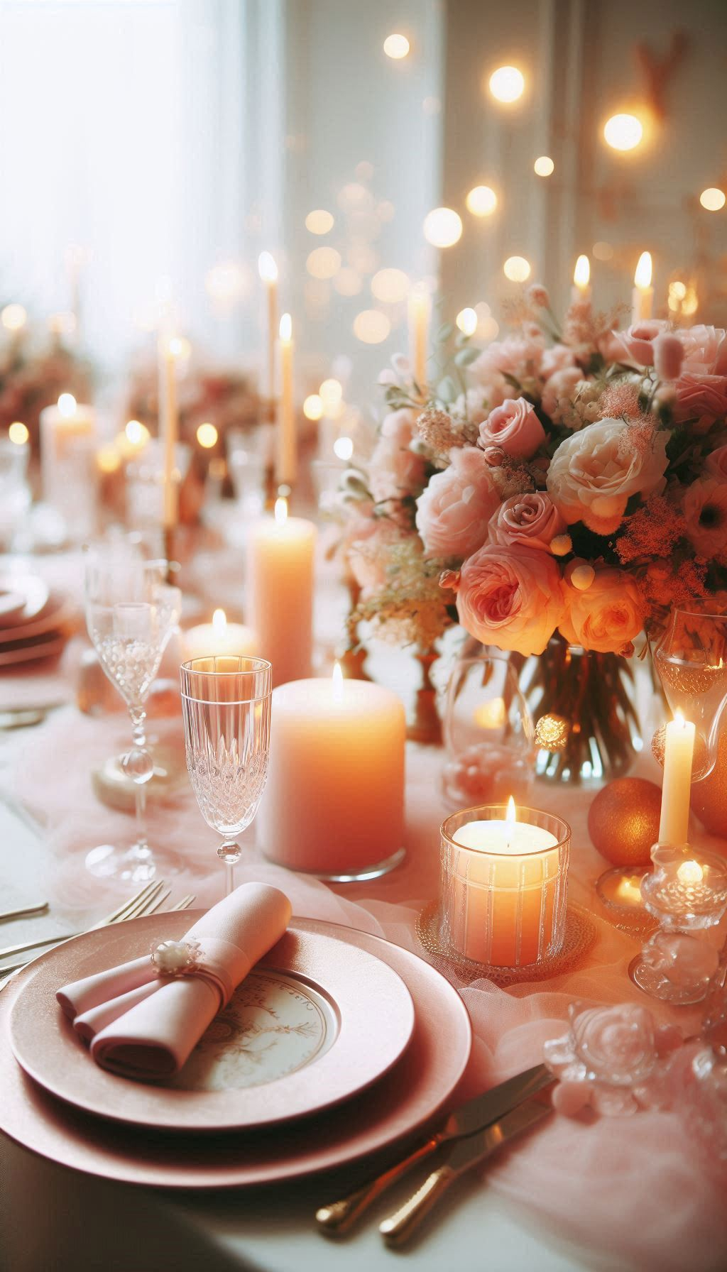 Pink Aesthetic That Instantly Inspires Joy | Pocoko A dinner table with a pink aesthetic turns your meals into an experience. Picture soft pink placemats, elegant candles, and a vibe that’s as cozy as it is chic. Perfect for everything from family dinners to intimate gatherings!