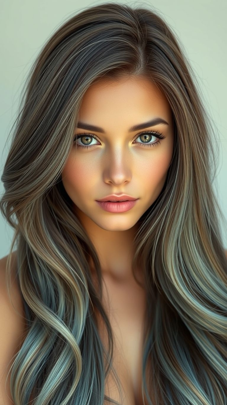 From deep blue roots to electrifying tips, ombre electric blue long hair is the ultimate way to turn heads and make a statement.