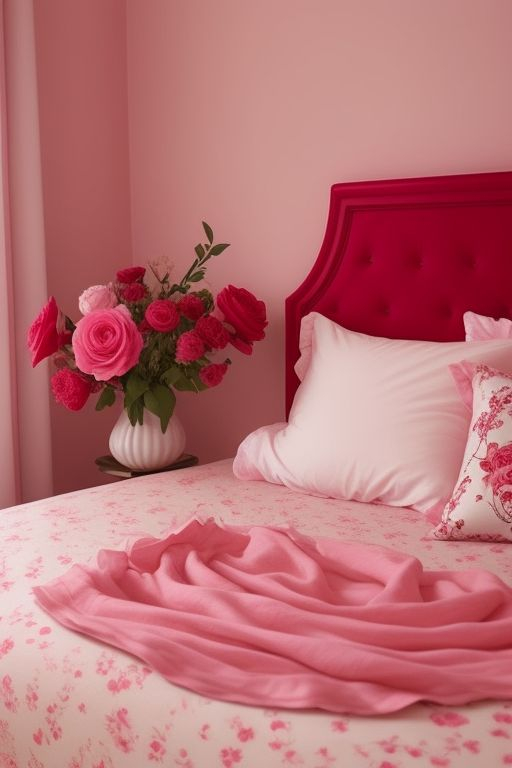 Pink Aesthetic That Instantly Inspires Joy | Pocoko A loving pink aesthetic bed is all about comfort and style. Think soft pink sheets, cozy blankets, and the perfect mix of textures that make every moment spent there feel like pure luxury.
