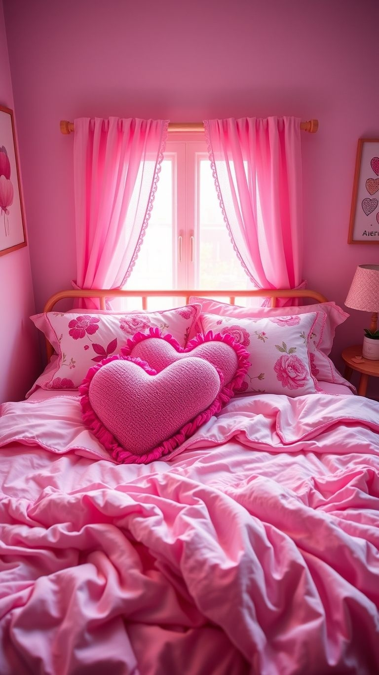 Pink Aesthetic That Instantly Inspires Joy | Pocoko Your bed should be your favorite place in the house—and with a loving pink aesthetic, it’s easy to make it so. Soft blush tones, dreamy throws, and the fluffiest pillows will have you lounging in ultimate comfort.