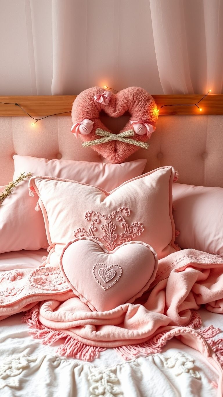 Pink Aesthetic That Instantly Inspires Joy | Pocoko A loving bed with a pink aesthetic is the ultimate self-care retreat. Soft, pastel bedding and cozy textures create a peaceful environment that’s perfect for a restful night’s sleep or a peaceful afternoon nap.