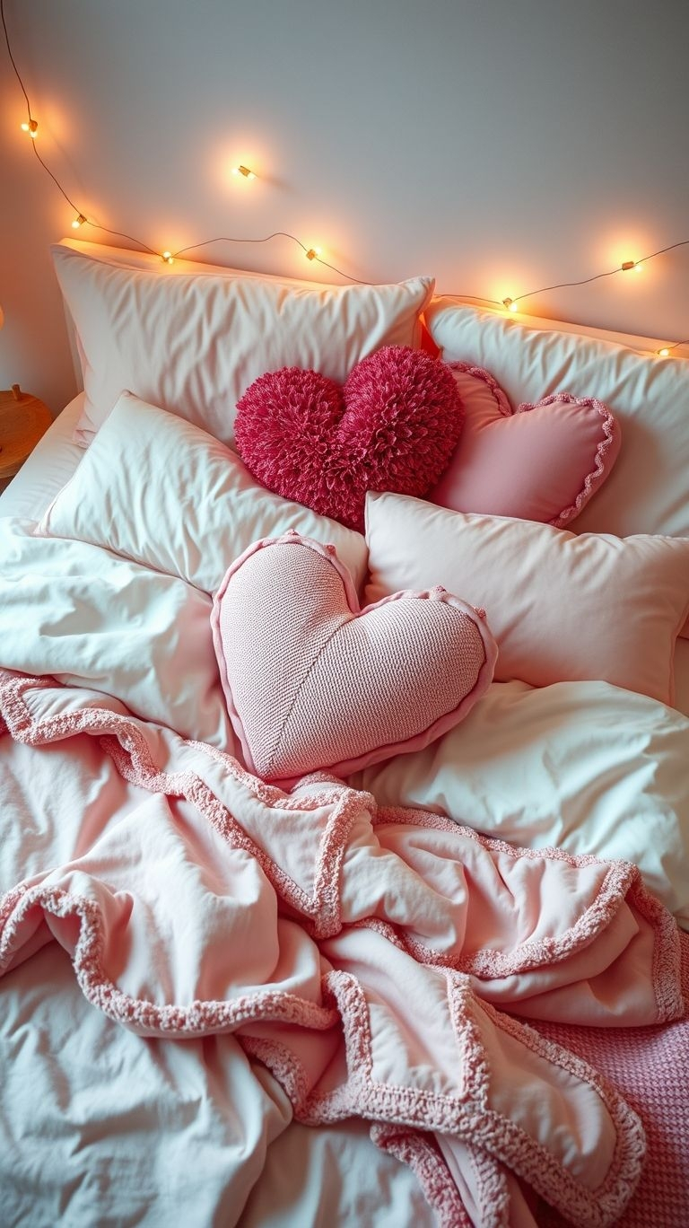 Pink Aesthetic That Instantly Inspires Joy | Pocoko A bed with a loving pink aesthetic is the perfect way to make your bedroom feel like a peaceful escape. Soft pink linens, cozy textures, and cute accessories create an atmosphere full of warmth and comfort.