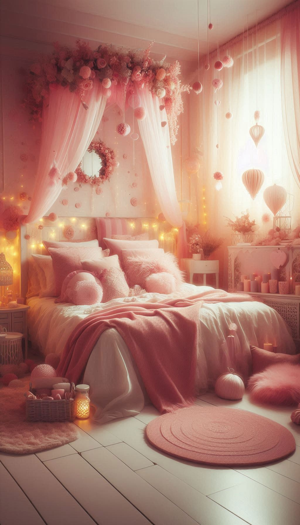 Pink Aesthetic That Instantly Inspires Joy | Pocoko The ultimate cozy vibe? A loving pink aesthetic bed, of course! Soft blush bedding, fluffy pillows, and elegant accents transform your sleep space into a stylish sanctuary full of comfort and warmth.