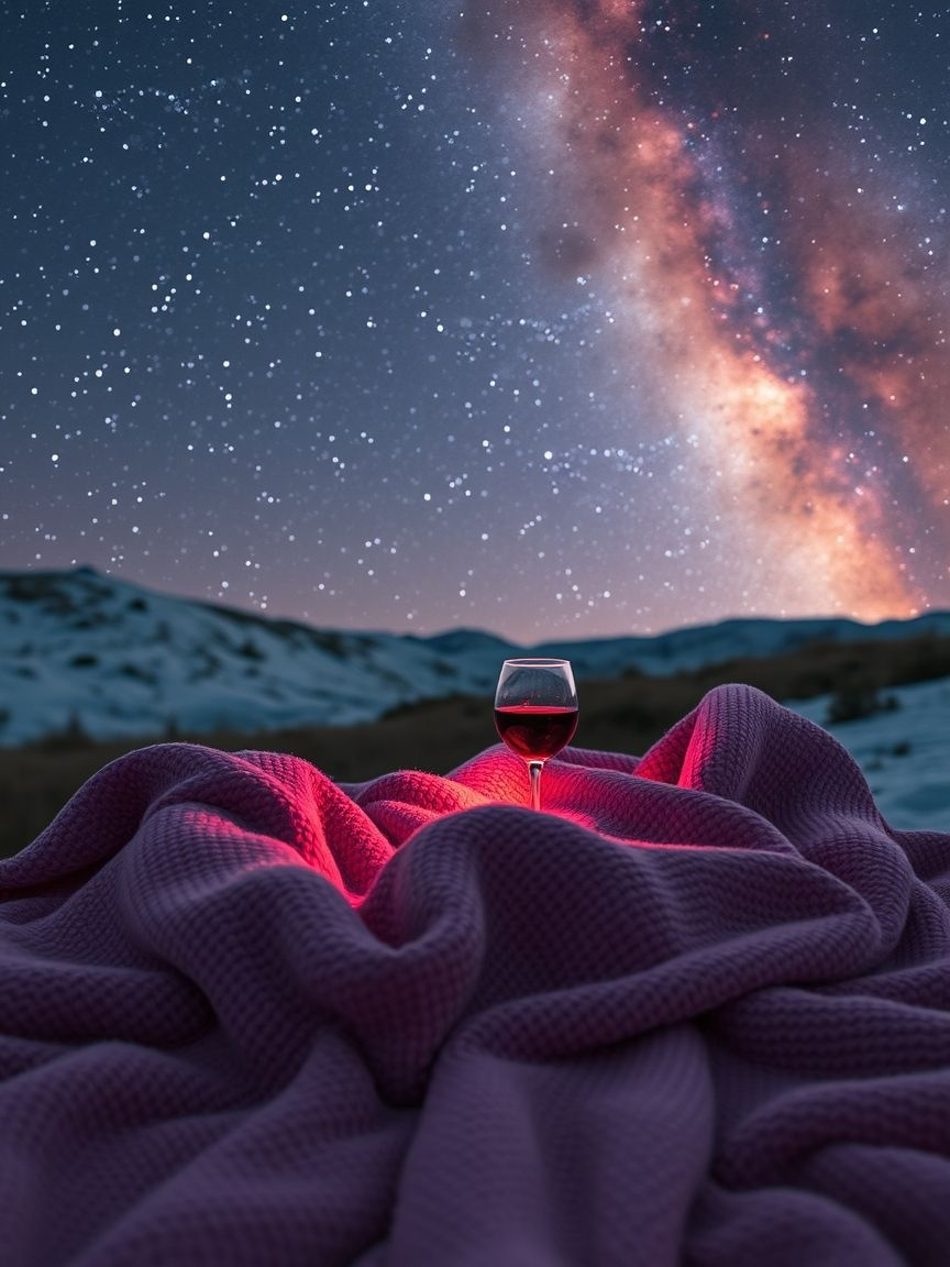Pink Aesthetic That Instantly Inspires Joy | Pocoko A mesmerizing night sky and a couple surrounded by soft pink tones? Pure magic. Let the stars inspire your dreams while you wrap yourself in the gentle embrace of pink, where love and wonder meet.