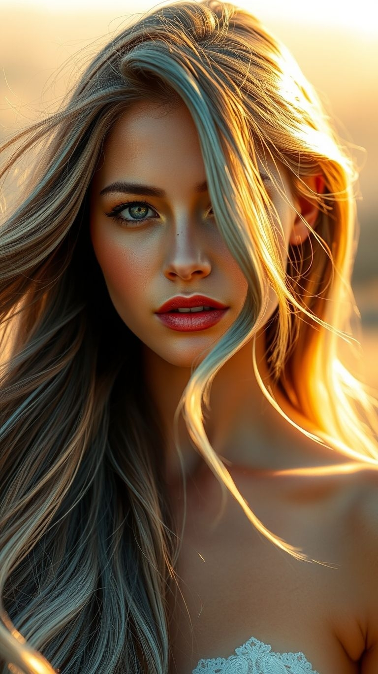 Cool, fresh, and totally captivating—mint ombre long hair is the ultimate way to elevate your look with a subtle pop of color.