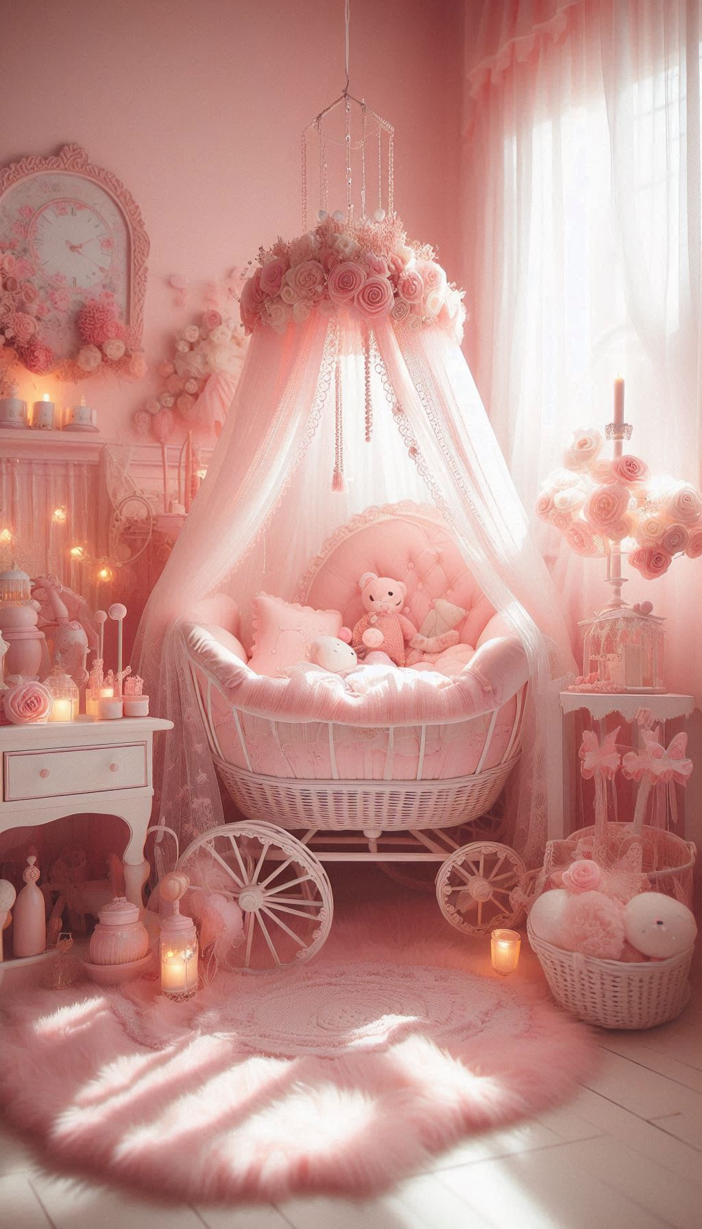 Pink Aesthetic That Instantly Inspires Joy | Pocoko Transform your room into a cozy haven with peach pink tones that bring warmth and charm. Think soft peach walls, plush pillows, and a soft pink glow to make your space feel inviting and chic.