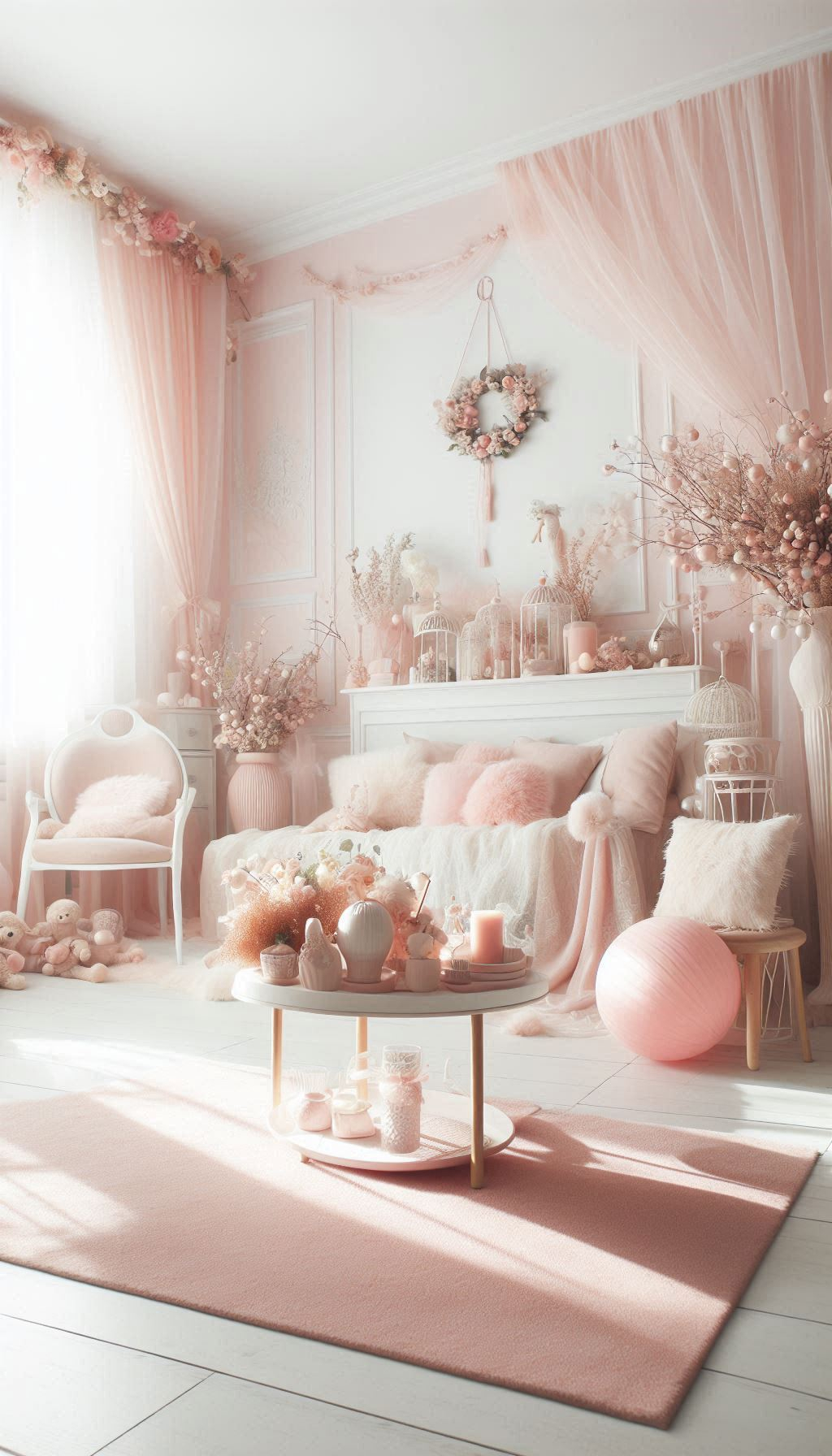 Pink Aesthetic That Instantly Inspires Joy | Pocoko Peach pink aesthetic is all about blending cozy warmth with soft elegance. Picture soft peach hues, pink accents, and dreamy textures that make your room feel like the ultimate relaxation spot.