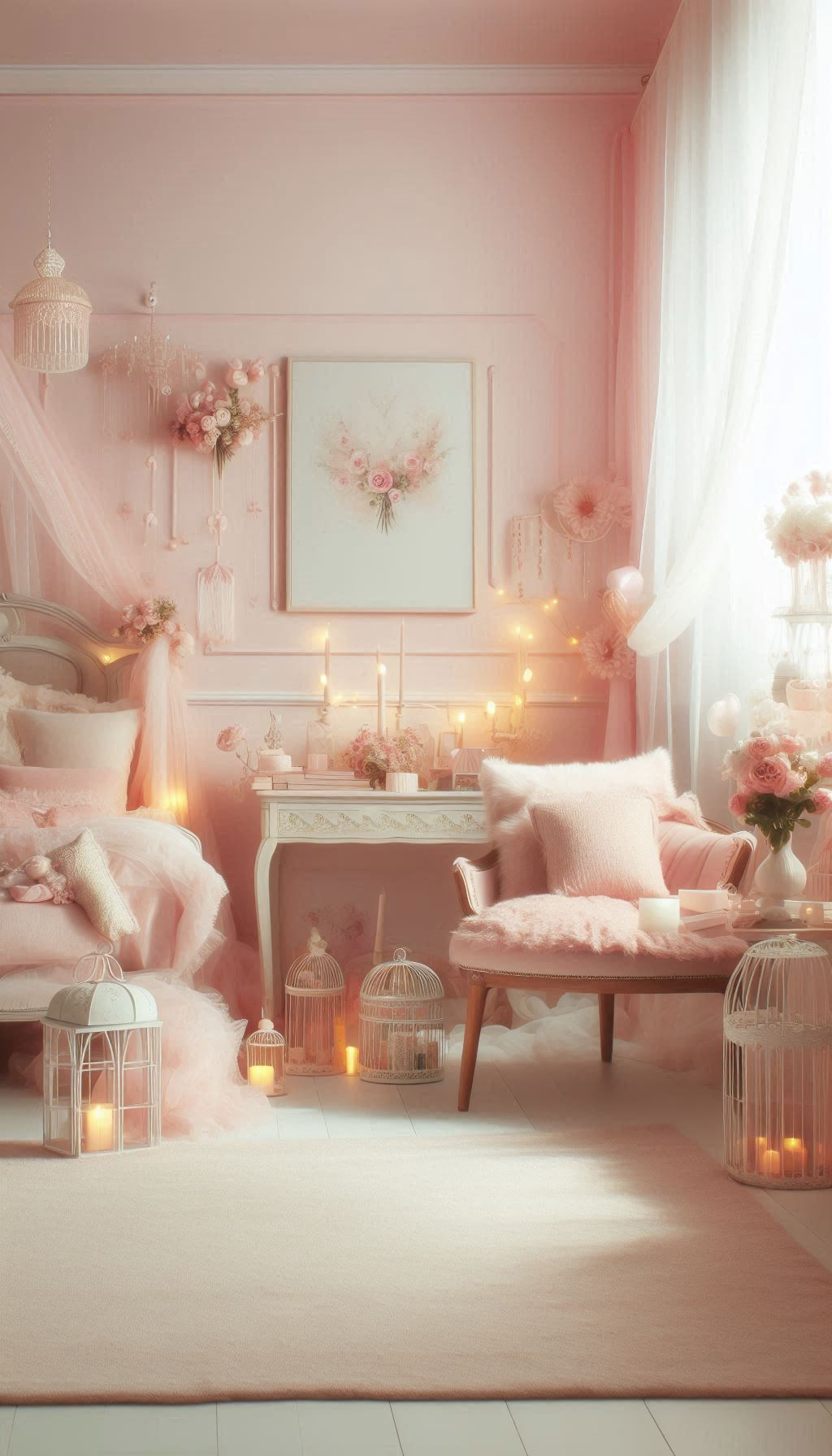 Pink Aesthetic That Instantly Inspires Joy | Pocoko From peach-toned walls to soft pink throw pillows, a peach pink aesthetic turns your room into a welcoming oasis. It’s the perfect combination of warmth, sweetness, and a touch of sophistication.