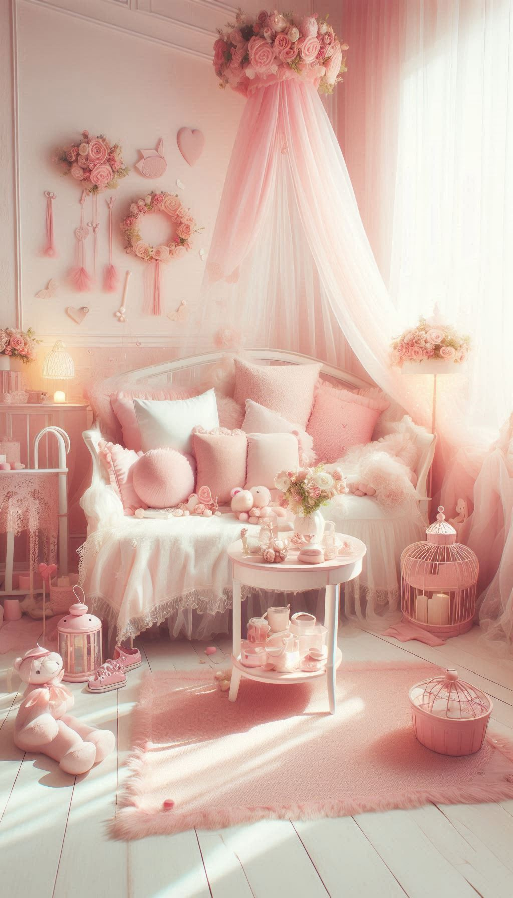 Pink Aesthetic That Instantly Inspires Joy | Pocoko Peach pink aesthetics are a sweet and soft way to elevate your room decor. From delicate peach walls to cozy pink throws, this style creates a warm and inviting atmosphere with a dash of elegance.