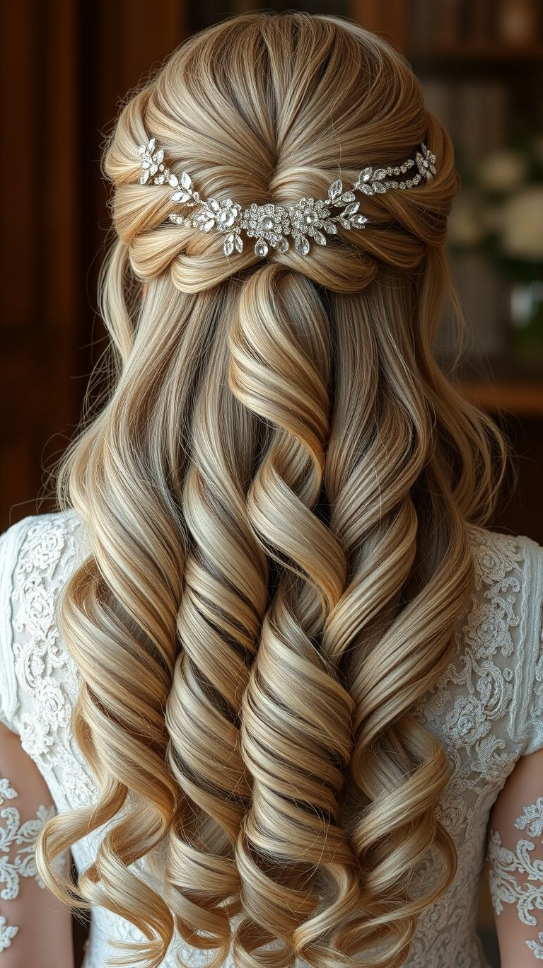 Step into your fairy-tale moment with wedding hairstyles that embody romance, elegance, and a hint of magic.