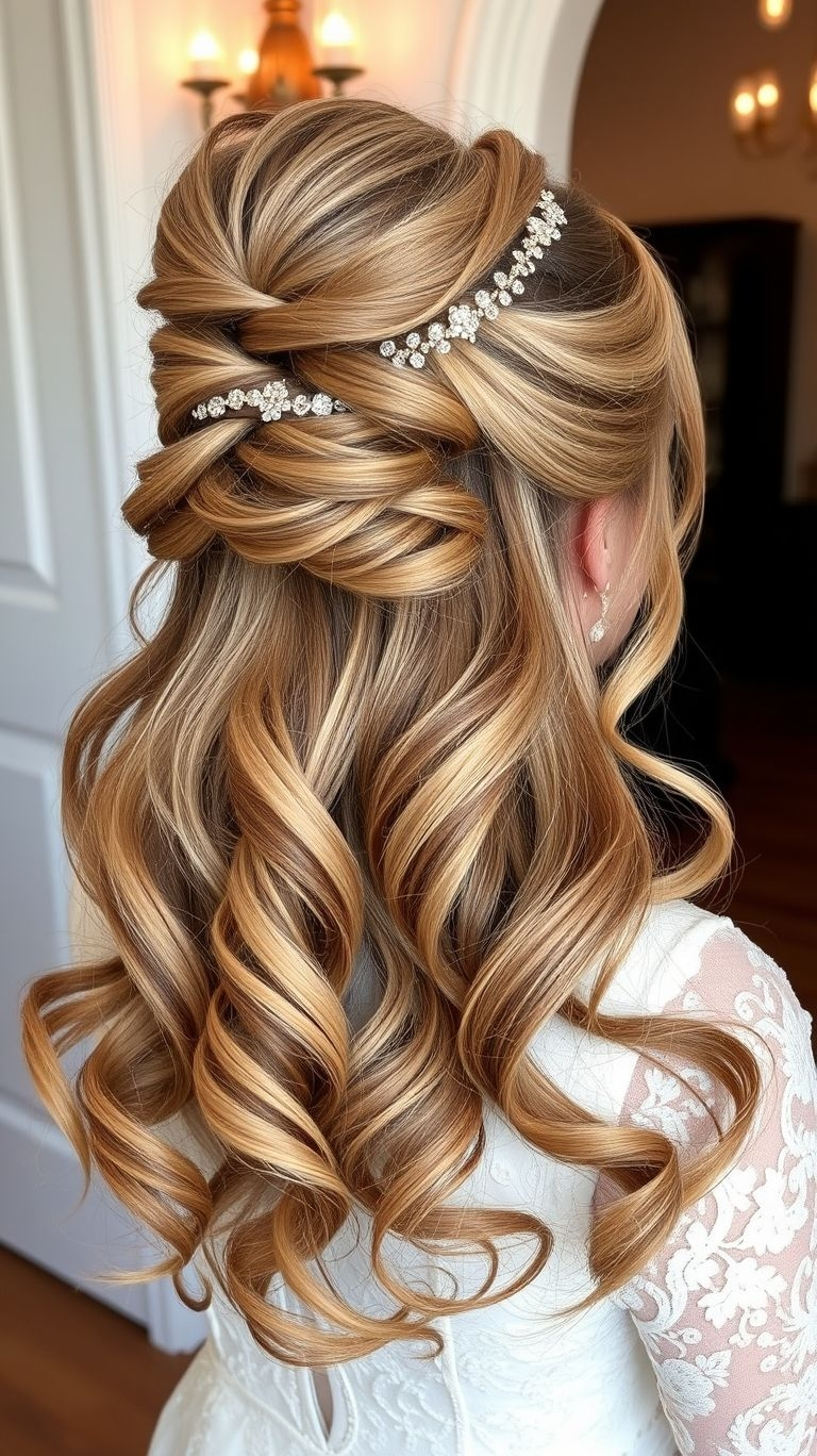From veils to flowers, these wedding hairstyles complement it all—showcasing your beauty on your biggest day.