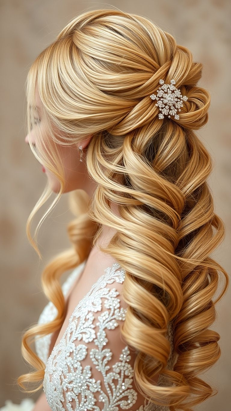 These wedding hairstyles are the definition of elegance and grace. Prepare to walk down the aisle with confidence and style.