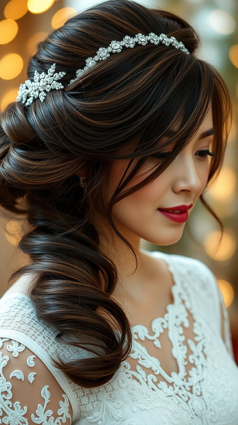 These wedding hairstyles are designed to make you feel radiant and confident. Your hair will be your crowning glory.