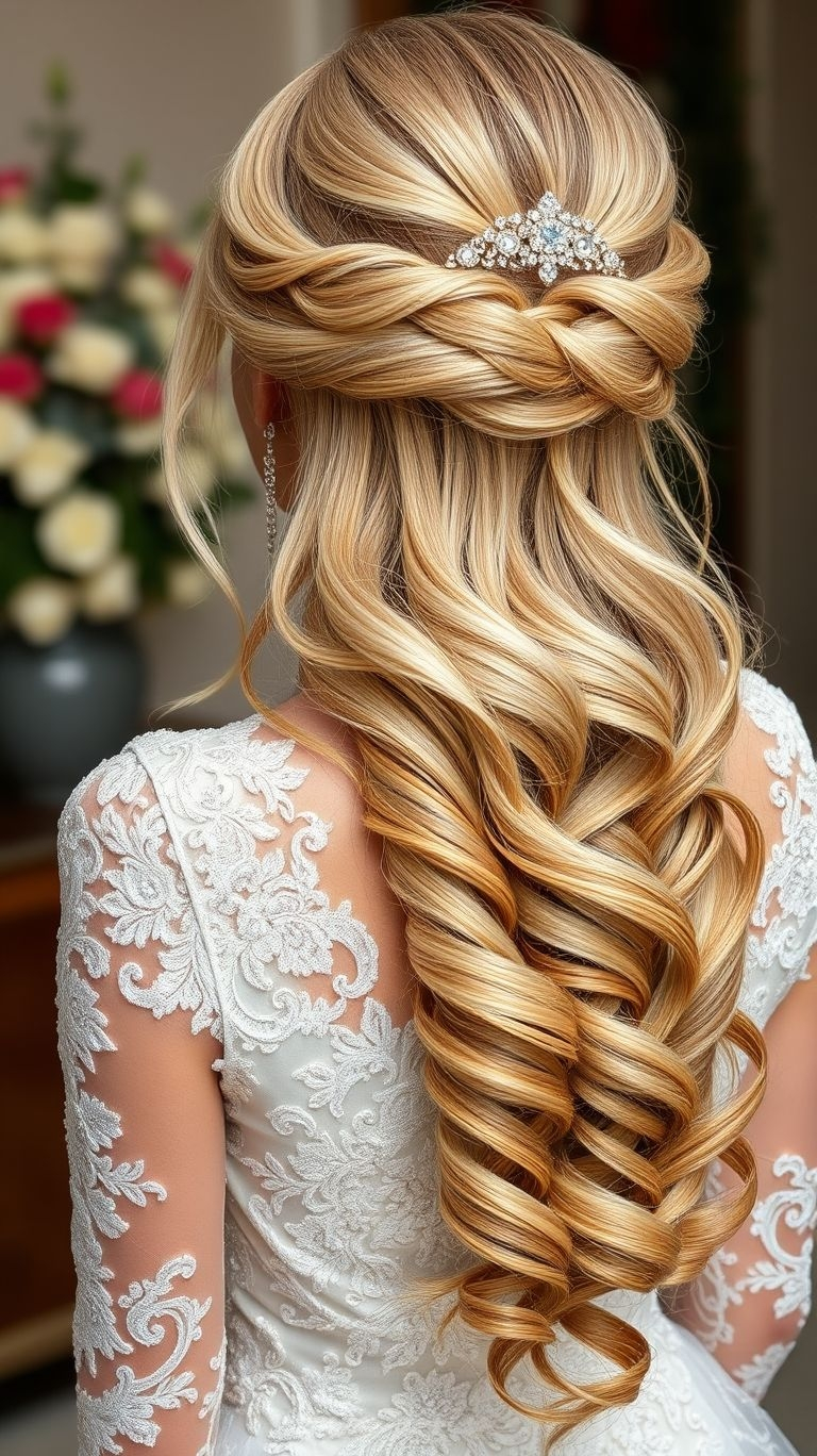 Whether you want something whimsical or polished, these wedding hairstyle ideas have you covered! Let your hair shine as bright as your smile.