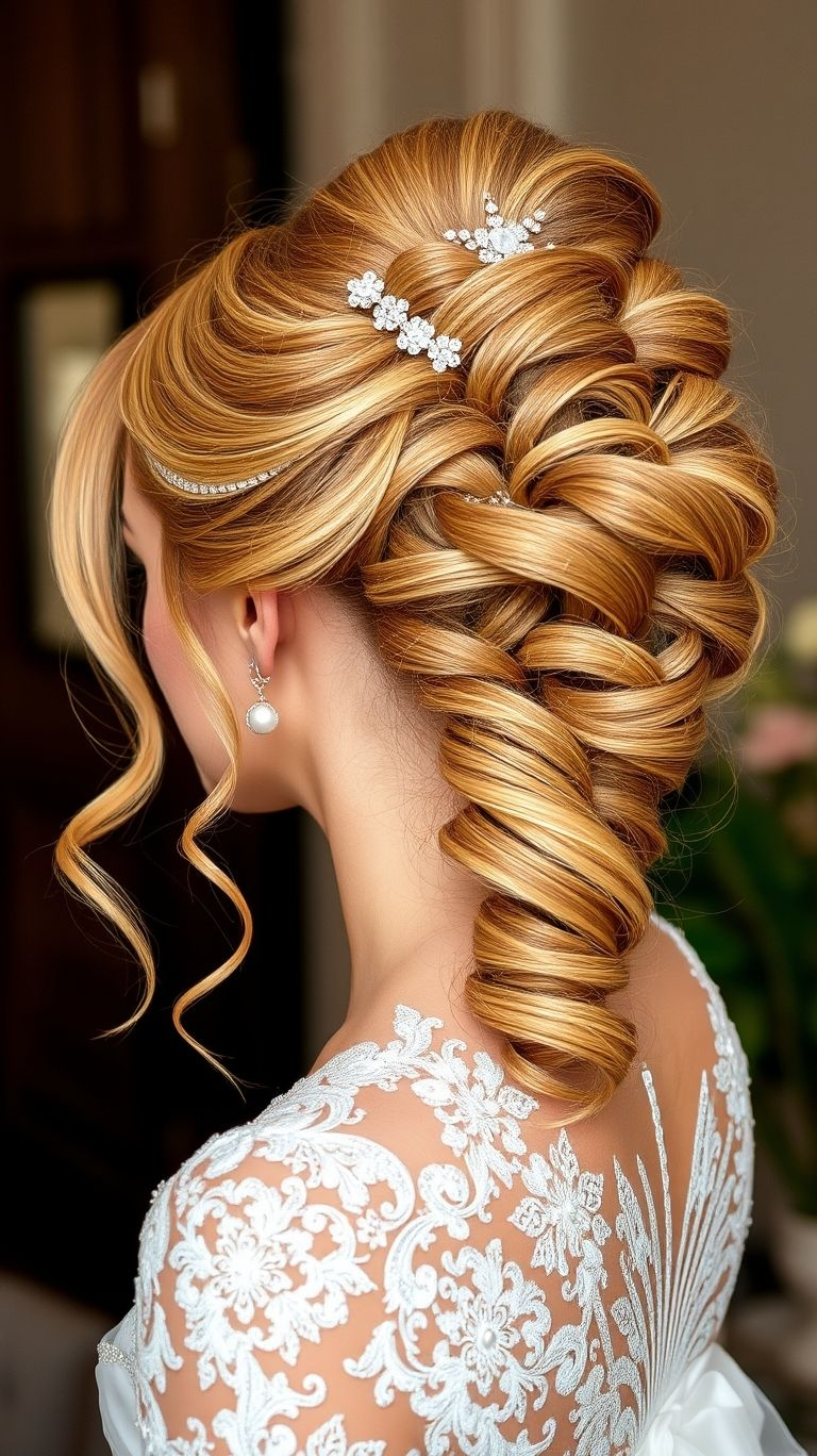 Wedding hairstyle ideas for the bride who wants to feel like a queen. From braids to curls, these looks are all about elegance with a modern twist.