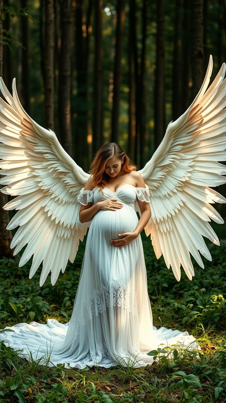 Your pregnancy glow deserves a celestial vibe! Angel wing-inspired photoshoots bring beauty, grace, and a touch of heaven to your maternity moments.