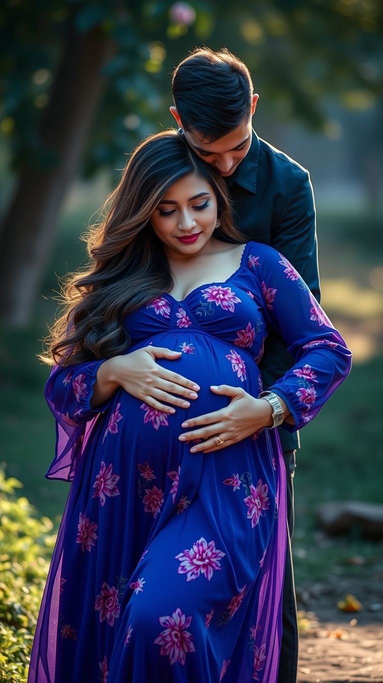 Capture the magic of togetherness with loving couple maternity poses. These ideas celebrate your bond and the excitement of growing your family.