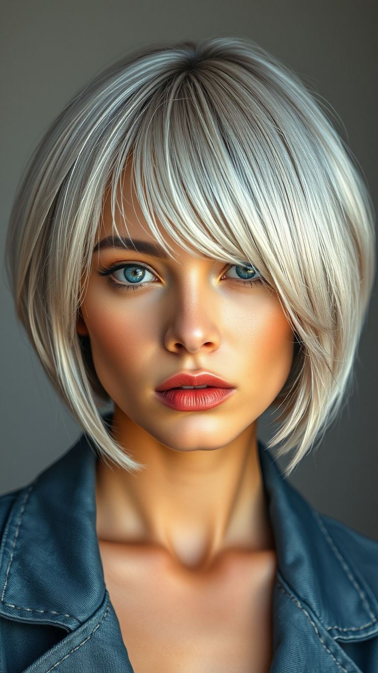 85+ Short Hair Color Trends That Are Bold and Beautiful | Pocoko Platinum, honey, or champagne? Blonde short hair trends are serving MAJOR looks this season—pick your vibe and glow up!