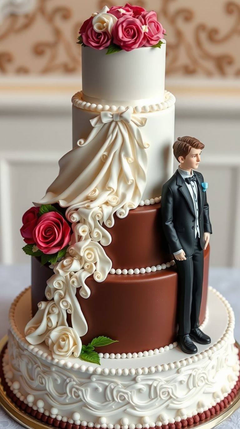 From vows to vanilla frosting, love is in the details! A couple-topped wedding cake brings tradition, charm, and a touch of romance.