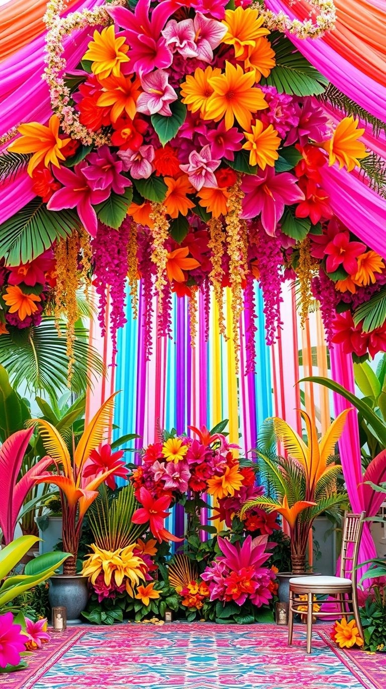 Tropical weddings thrive on unexpected floral magic! Mix exotic blooms for a fresh, vibrant, and uniquely stunning celebration.