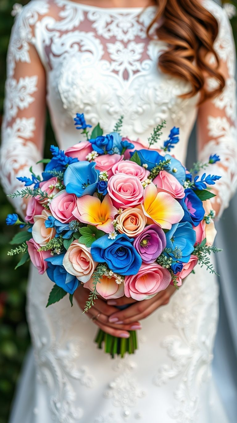 80+ Bouquet Ideas: Stunning Floral Wonders | Pocoko Why settle for one mood when your bouquet can serve six? Blush, coral, burgundy, and more—this floral remix is visual proof that rules were made to be broken.