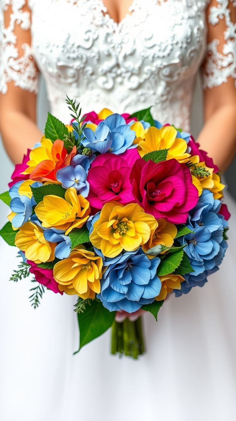 80+ Bouquet Ideas: Stunning Floral Wonders | Pocoko Plumeria petals are like beach towels—sun-soaked, color-happy, and impossible not to love. If your bouquet doesn't flirt a little, is it even tropical?