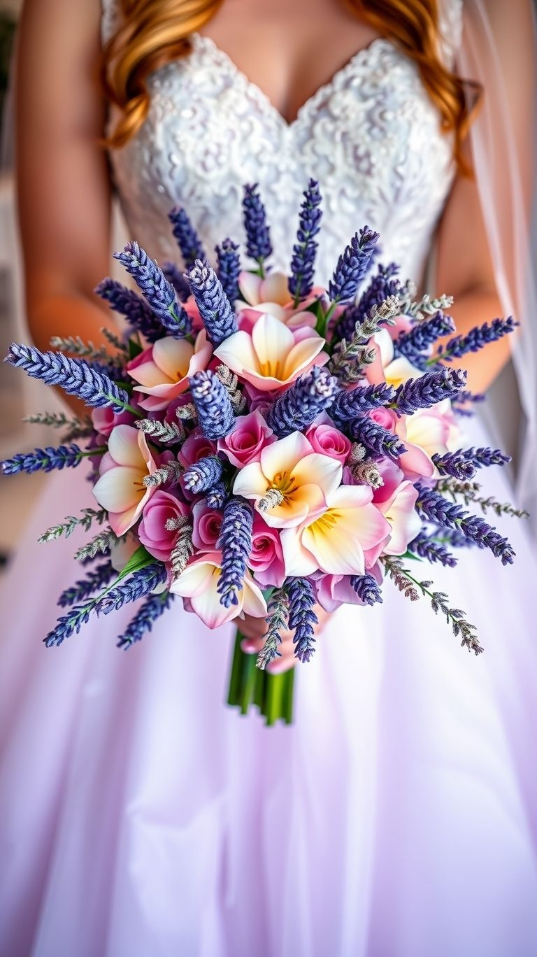 80+ Bouquet Ideas: Stunning Floral Wonders | Pocoko This one’s for the bride who wants florals with a French accent. Lavender brings countryside glam while other blooms sing harmonies in pastel.