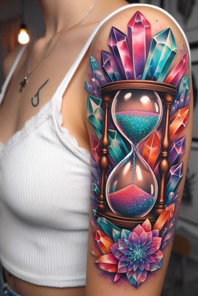 Tattoos that manifest magic? Yes please. These crystal designs pulse with mystical charm and spiritual sass.