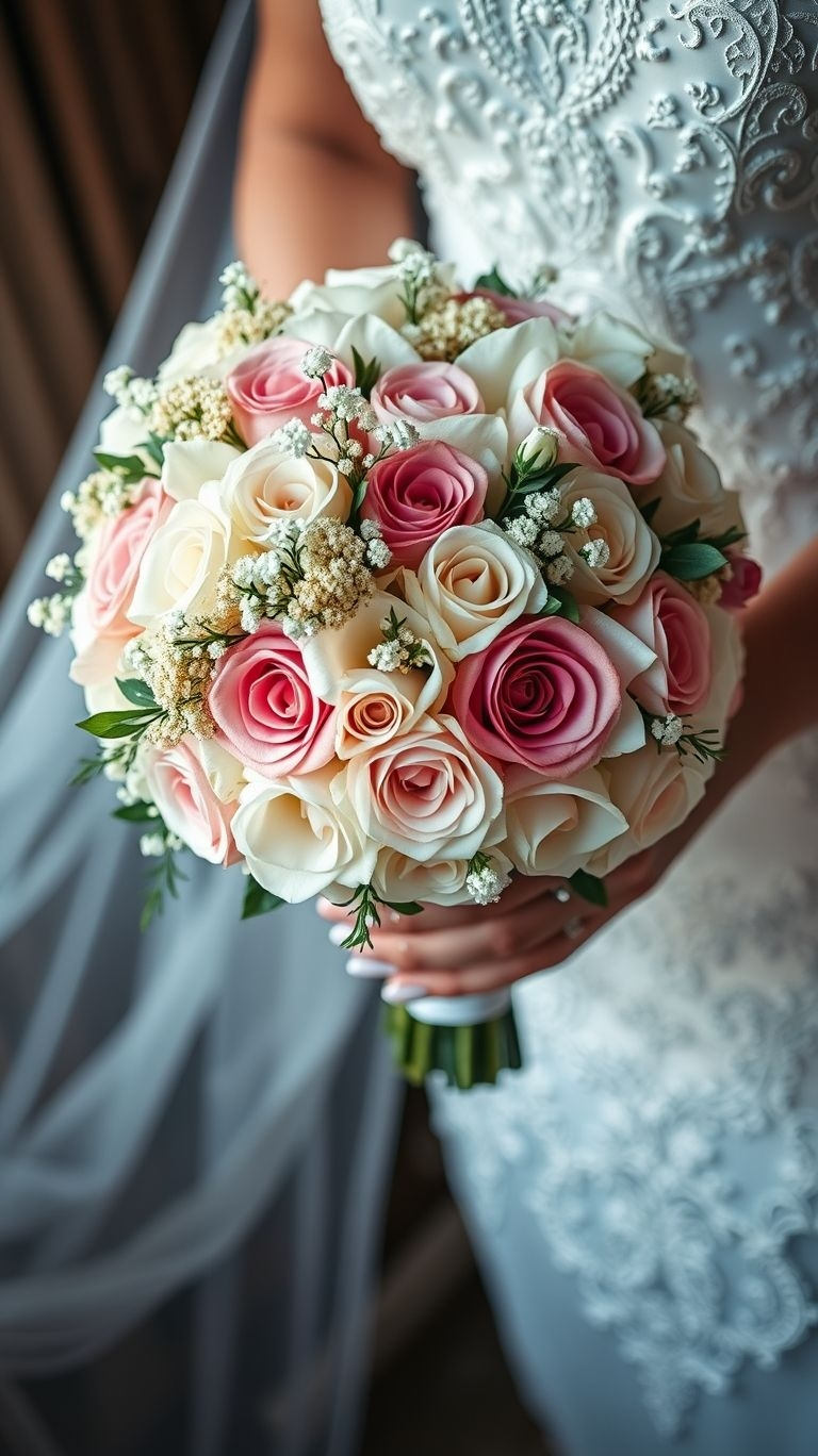 80+ Bouquet Ideas: Stunning Floral Wonders | Pocoko Less drama, more dazzle—pastel roses offer that “I woke up elegant” kind of energy brides secretly wish for.