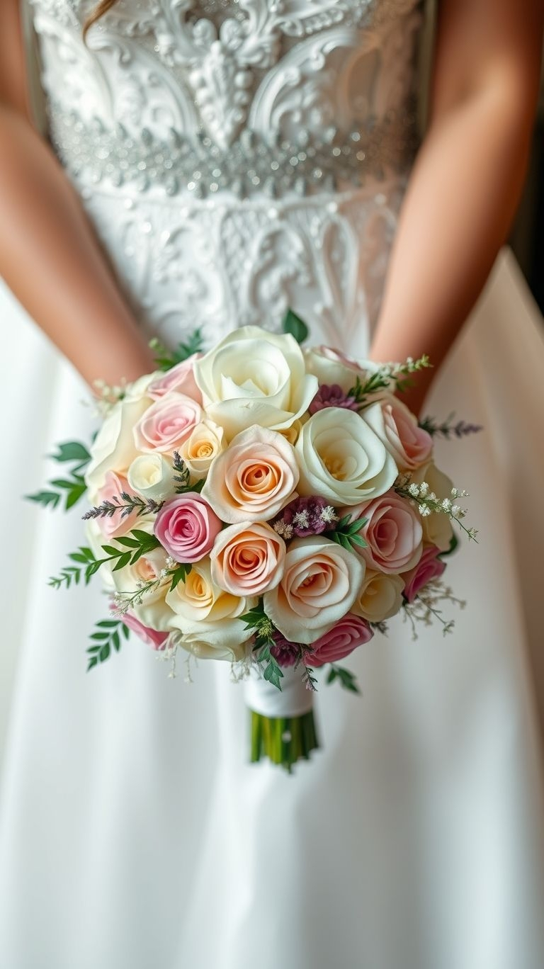 80+ Bouquet Ideas: Stunning Floral Wonders | Pocoko This one’s giving vintage romance with modern sass. Pastel roses mix old soul vibes with bridal glow-up magic.
