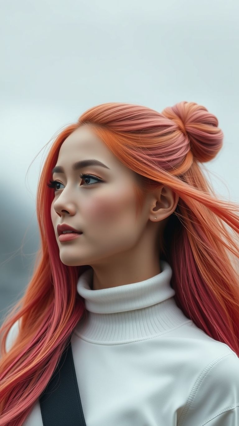 Peony Heatwave Soft petals meet peak summer heat in this hot bun. It blooms and blazes—all in one twist.