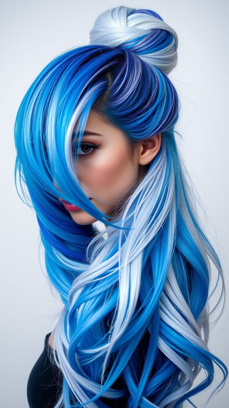 Sonic Silver Halo Channel your inner sci-fi sorceress with a bun that hums like a laser beam. It’s sleek, shimmering, and just the right amount of extra.