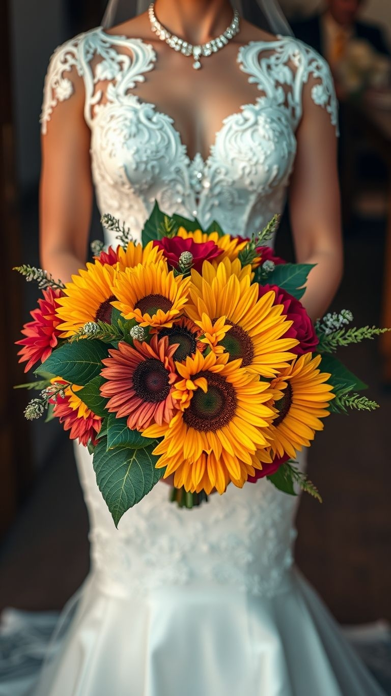 80+ Bouquet Ideas: Stunning Floral Wonders | Pocoko Why settle for blush when you can go full sunshine? This bouquet brings bold joy with zero chill and maximum bloom.