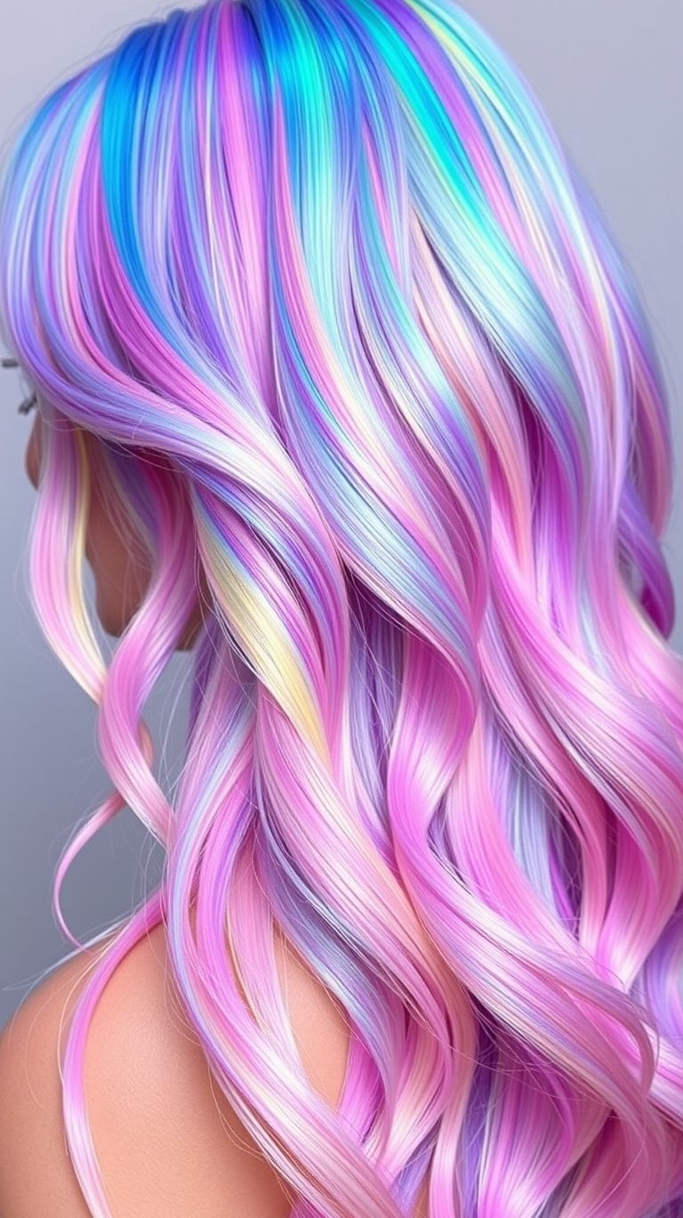 Got a major sweet tooth? Now you can wear it in your hair! These dreamy swirls of pink and blue are some of the sweetest Hair Color Ideas we’ve ever seen, and they look good enough to eat.